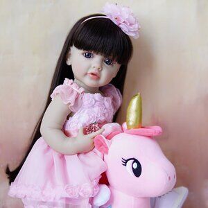 55 cm Babylistic Soft Silicone Vinyl Talking Reborn Doll very realistic